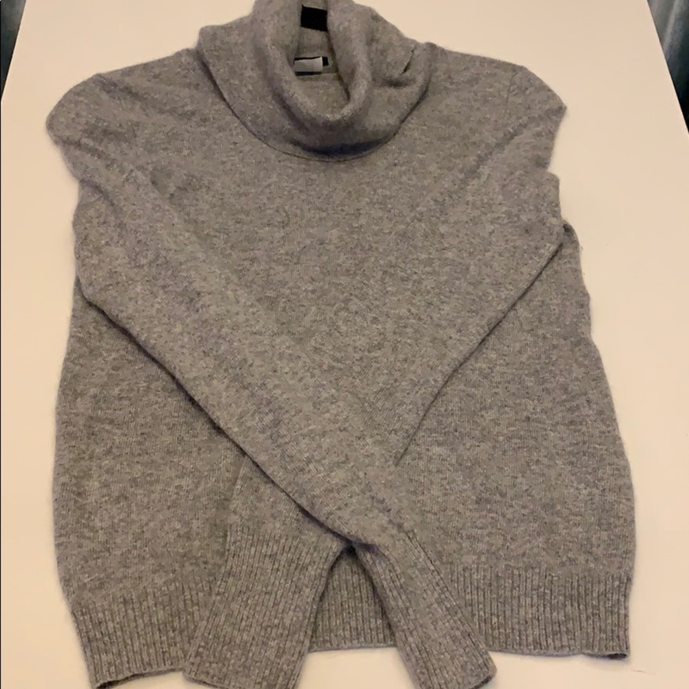 J. Crew wool/cashmere blend turtleneck sweater